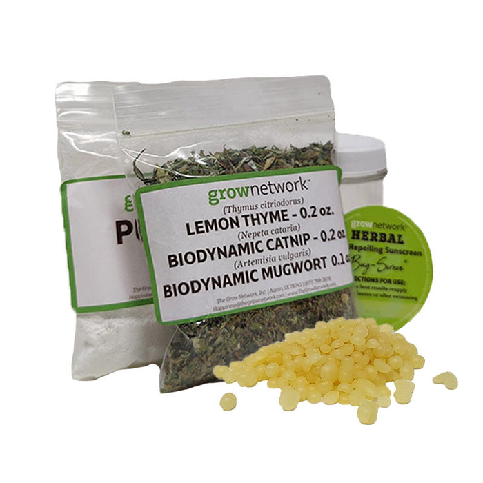 Herbal Bug-Repelling Sunscreen Kit