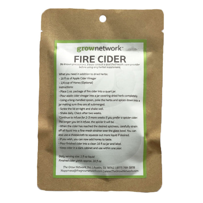 DIY Fire Cider Kit