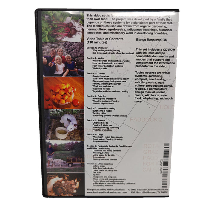 Food Production Systems for Backyard or Small Farm