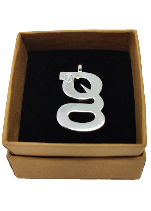Sterling Silver G Pendant