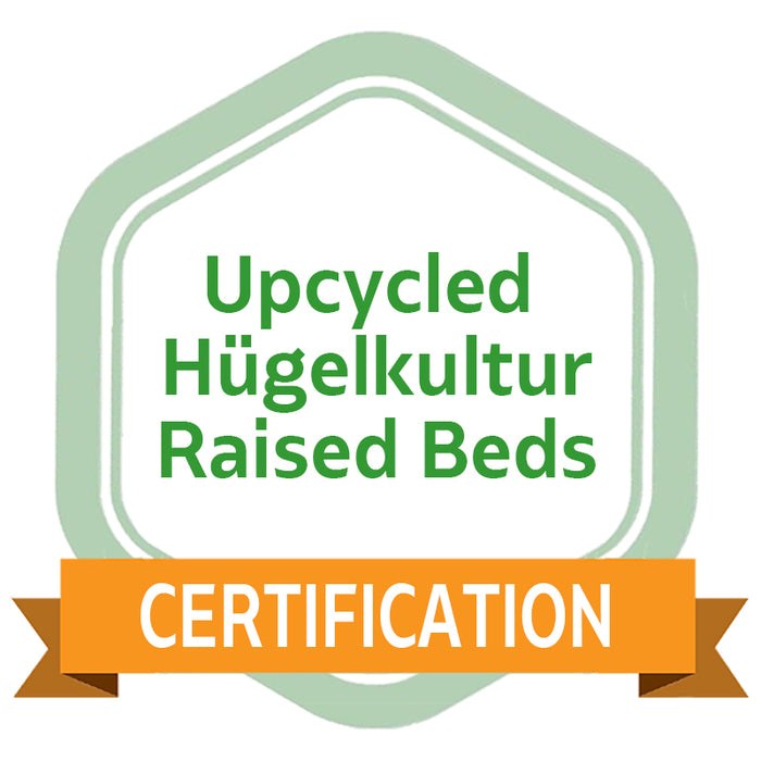 Upcycled Hügelkultur Raised Garden Beds