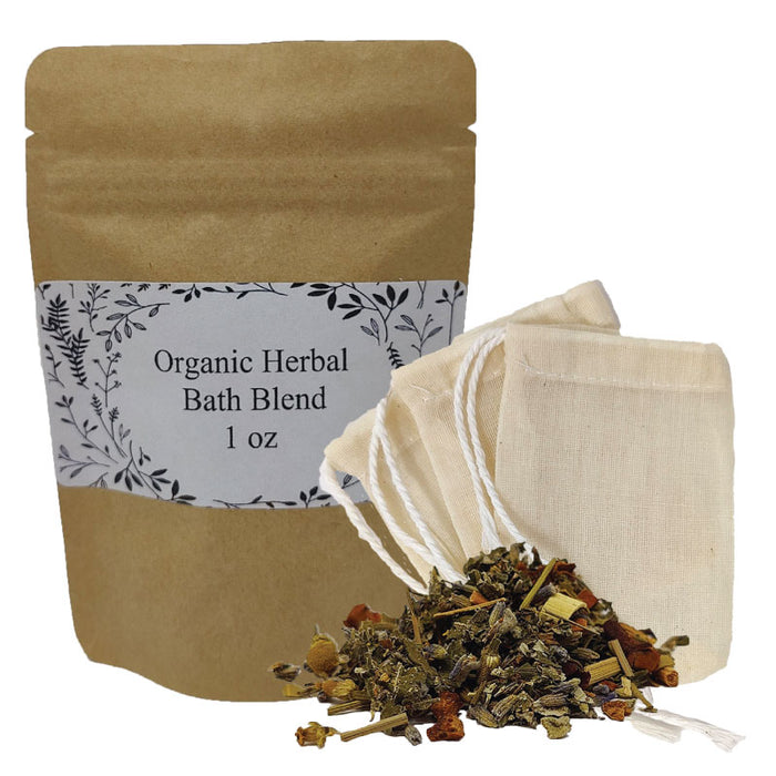 Organic Herbal Bath Soak Kit