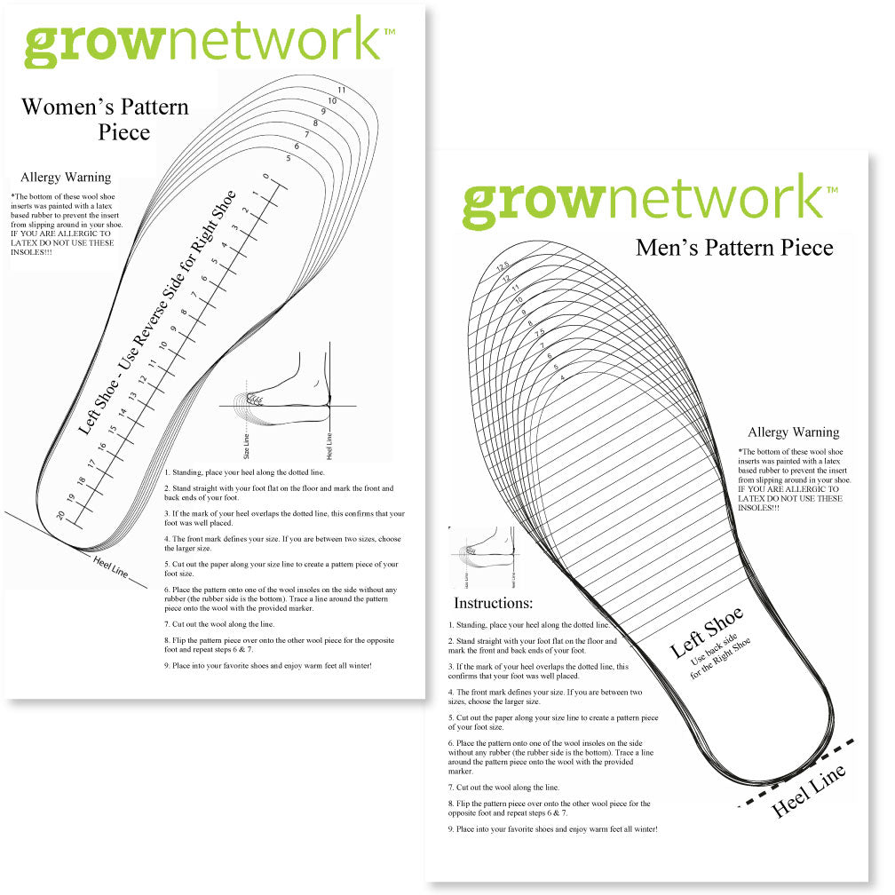 Ultimate Wool Shoe Inserts — The Grow Network Store